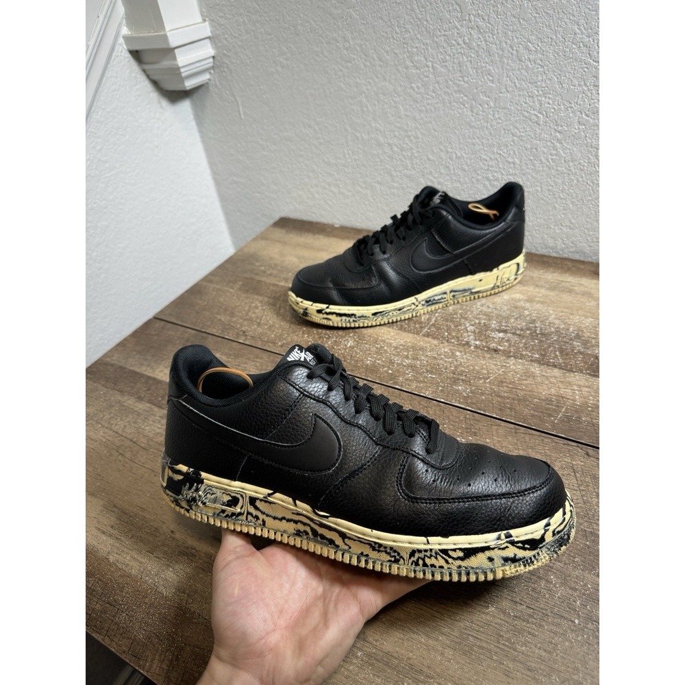 Nike Air Force 1 Black Marble AJ9507-001 US Men Size 11 Shoes‎ Sneakers